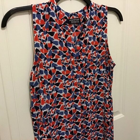 Paper Moon Long Sleeveless Top sz Large - Picture 8 of 10
